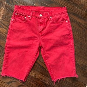 Levi’s Men 511 regular fit jean shorts